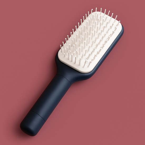 self-cleaning hair brushes